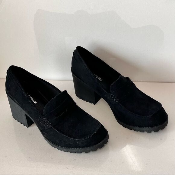 Sun + Stone Maycee Lug Sole Loafers - Picture 1 of 6